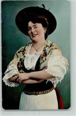 3294 Büren an der Aare 1903 - Frau in Tracht