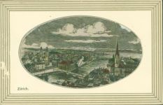 8000 Zürich - Bild auf Innenseite der Folie Reliefstruktur durch Luft