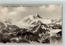 Weisshorn Randa - Le Weisshorn vue de la Bella Tola (Valais)