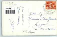 3906 Saas-Fee - Allalin und Alphubel Winteraufnahme