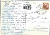 3954 Leukerbad Loèche-les-Bains Gebrauchsspuren Gemmi