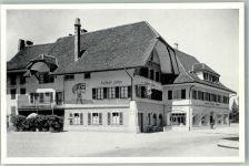 3270 Aarberg Foto AK Gasthaus zum Falken