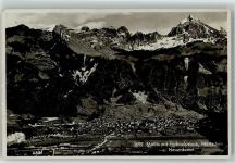 8753 Mollis Gebrauchsspuren Frohnalpstock Mürtschen Foto AK