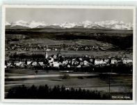 1350 Orbe - Blick mit Alpen