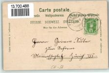 8835 Feusisberg 1908 BOAKC Gasthaus Hotel Schönfels Pension zur Frohen Aussicht Lithographie