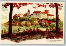 8158 Regensberg Lithographie Schloss Regensberg
