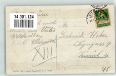 8858 Innerthal Wägital 1923 Foto AK Steinbruchbrücke Aubrigwied