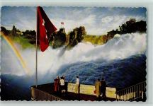 8212 Neuhausen am Rheinfall - Rheinfall vom Fischnetz aus