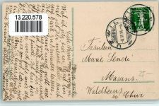 9240 Uzwil 1914 - Kirche Ev. Schulhaus und Turnhalle