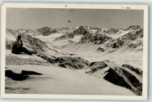 Pischahorn - Piz Vadrett Schwazhorn Piz Kesch Bergsteiger