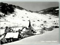 8857 Vorderthal Wägital - Winter Kirche
