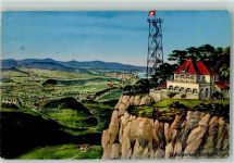 4145 Gempen Gebrauchsspuren Gasthaus Gempenturm Turm