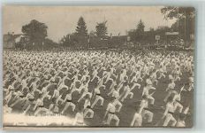 3000 Bern Berne Foto AK Massenübungen beim Turnen