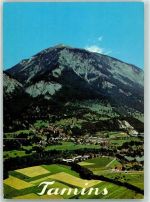 7015 Tamins - Fliegeraufnahme Calanda Reichenau