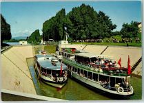 4302 Augst BL - Personenboote in der Schleuse