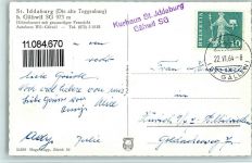 9534 Iddaburg - 4-Bildkarte Die alte Toggenburg bei Gähwil