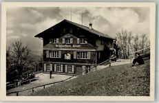 8496 Steg im Tösstal 1930 Foto AK Gasthaus Hörnli Kulm