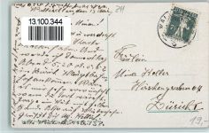 8304 Wallisellen - Rosenbergstraße mit Kirche