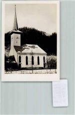 3555 Trubschachen FOTO KEINE AK Foto 10cm x 7cm Neujahrswünsche Kirche