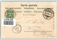 6210 Sursee 1904 Lithographie Unterstadt Oberstadt Engel