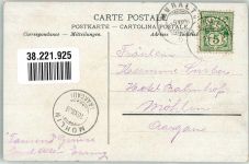 6600 Muralto 1906 Foto AK Hotel Reber au Lac