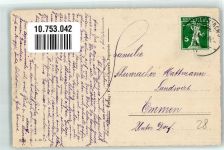 6285 Hitzkirch 1915 Foto AK Kirche