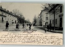 1347 Le Sentier 1903 Foto AK Apotheke Fahrrad Place Hotel de Ville