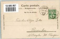 1347 Le Sentier 1903 Foto AK Apotheke Fahrrad Place Hotel de Ville