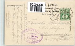 9035 Grub AR 1906 Lithographie Gasthaus Pension rossbüchel