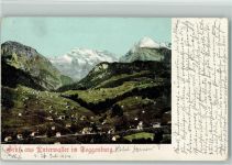 9657 Unterwasser 1904 - Toggenburg