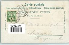 9657 Unterwasser 1904 - Toggenburg