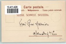 3860 Brünig Lithographie Kurhaus Brünig-Strasse Brünig-Bahn