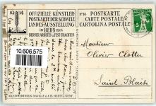 3000 Bern Berne 1914 Künstlerkarte Landes-Ausstellung Fest und Arbeitstracht sign. RM