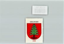 8225 Siblingen - Vignette Wappen Kaffee Hag ca 1920-1940