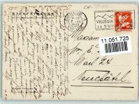 7015 Tamins Künstlerkarte Schloss Reichenau Sign. Strauss