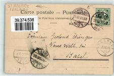 1890 St-Maurice 1900 Gebrauchsspuren Schloss