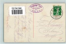 9425 Thal - 1911 Steinerner Tisch mit Rheineck Vorarlberge Walzenhausen Hüttenstempel