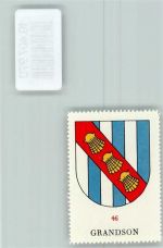 1422 Grandson - Vignette Wappen Kaffee Hag ca 1920-1940