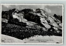 3920 Zermatt - Le Breithorn et le chemin de fer du Gornergrat