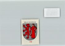 8500 Frauenfeld - Vignette Wappen Kaffee Hag ca 1920-1940