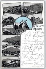 6410 Rigi Staffel - Verlag Schlumpf, Mehrfachansicht Rigi