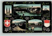 4600 Olten - Röm. kathol. Kirche Säli Aarauerstrasse Post Wappen