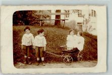 8730 Uznach Gebrauchsspuren Kinder Leiterwagen Ort lt. Stempel