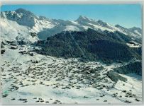1936 Verbier - Station Winter Fliegeraufnahme