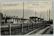 9470 Buchs SG 1905 Foto AK Bahnhof