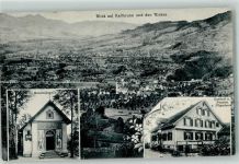 8722 Kaltbrunn 1912 - Gnadenkapelle Gasthaus Pension Zum Pilgerhaus Ricken