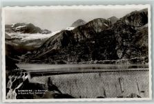 Barrage d´Emosson Gebrauchsspuren Fliegeraufnahme Le Barrage de Barberine