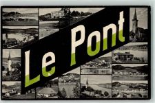 1342 Le Pont - Kath. Kirche Ev. Kirche