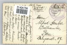 6986 Novaggio 1926 - Militärpost