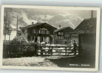 3864 Guttannen Foto AK Dorfpartie